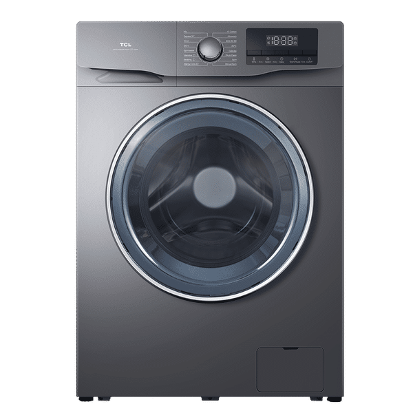 TCL 8.5 kg 5 Star Fully Automatic Front Load Washing Machine (P061, P6085FLS, BLDC Inverter Motor, Dark Silver)_1