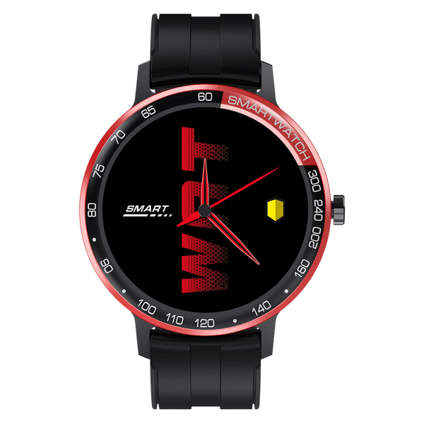 in base Urban Play Smartwatch with Bluetooth Calling (33.02mm IPS LCD Display, IP68 Water Resistant, Black Strap)_1