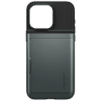 spigen Slim Armor CS Hard Polycarbonate Back Cover for Apple iPhone 15 Pro (Air Cushion Technology, Abyss Green)_3