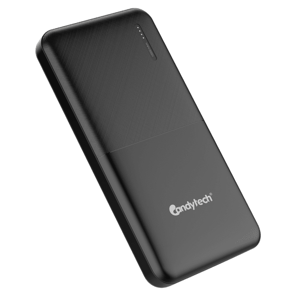 Candytech CTPB10B 10000 mAh 14W Power Bank (2 Type A Ports, Over Charge Protection, Black)_1