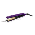 PHILIPS BHS336 Hair Straightener with SilkProtect Technology (Titanium Plates, Purple)_2