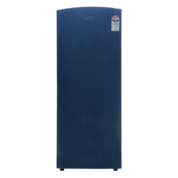 Croma 206 Litres 4 Star Direct Cool Single Door Refrigerator with Inverter Compressor (CRLR206DIE302702, Blue)_1