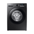 SAMSUNG 8 kg 5 Star Inverter Fully Automatic Front Load Washing Machine (WW80TA046AB1TL, Hygiene Steam, Diamond Drum, Black)_1