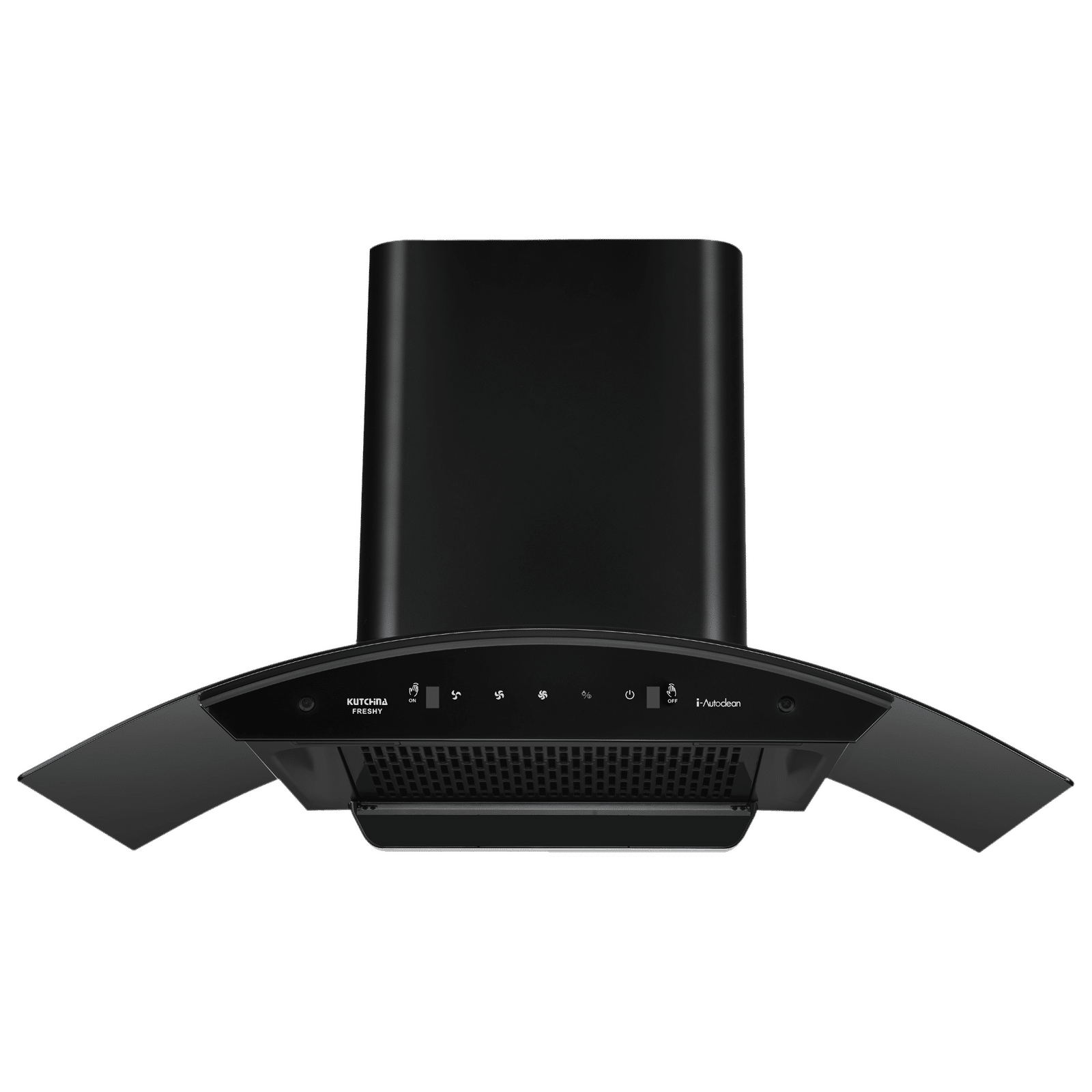 Buy Kutchina FRESHY 90cm 1350m3/hr Ducted Wall Mounted Chimney with  Filterless Technology (Black) Online - Croma