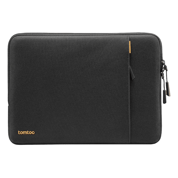 tomtoc Defender A13 Recycled Polyester Laptop Sleeve for 16 Inch Laptop (Military Grade Protection, Black)_1