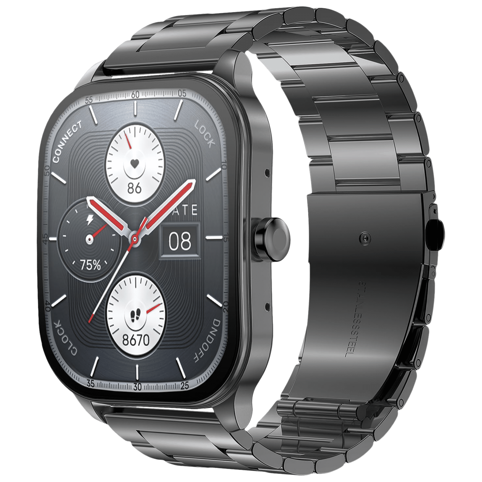 Buy boAt Lunar Call Smartwatch with Bluetooth Calling (32.5mm HD Display,  IP68 Water Resistant, Sapphire Blue Strap) Online - Croma