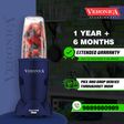 Veronica Nutriblend 500 Watt 2 Jars Mixer Grinder (22000 RPM, Motor Overload Protector, Matte Blue)_4