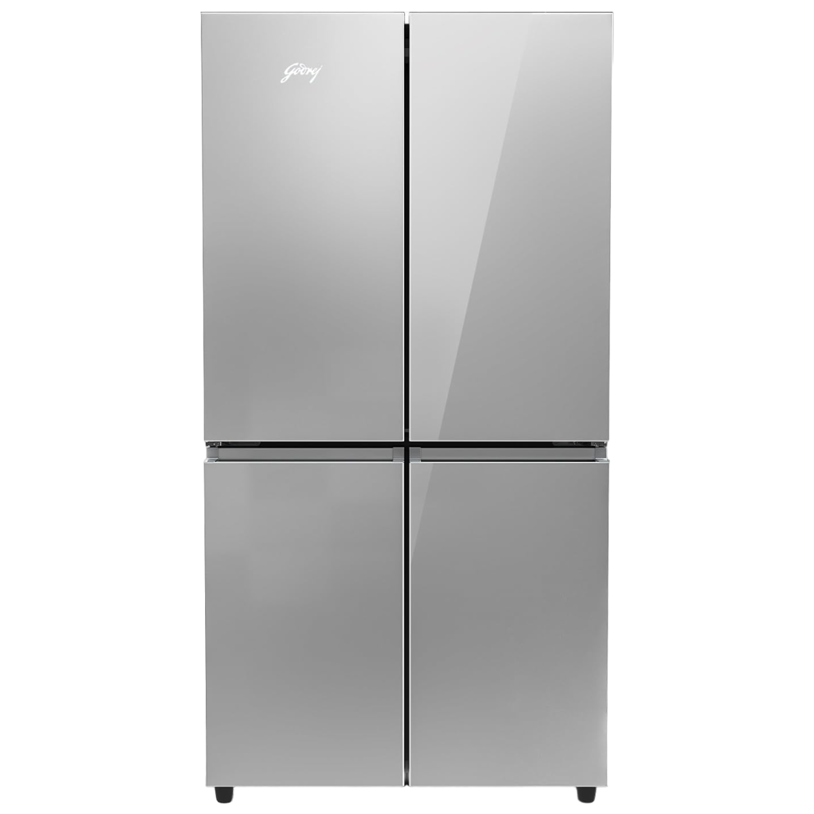 Godrej Eon Velvet 670 Litres Frost Free French Door Convertible Refrigerator with Dual Tech Cooling (RMEONVELVET685RIT, Inox Steel)