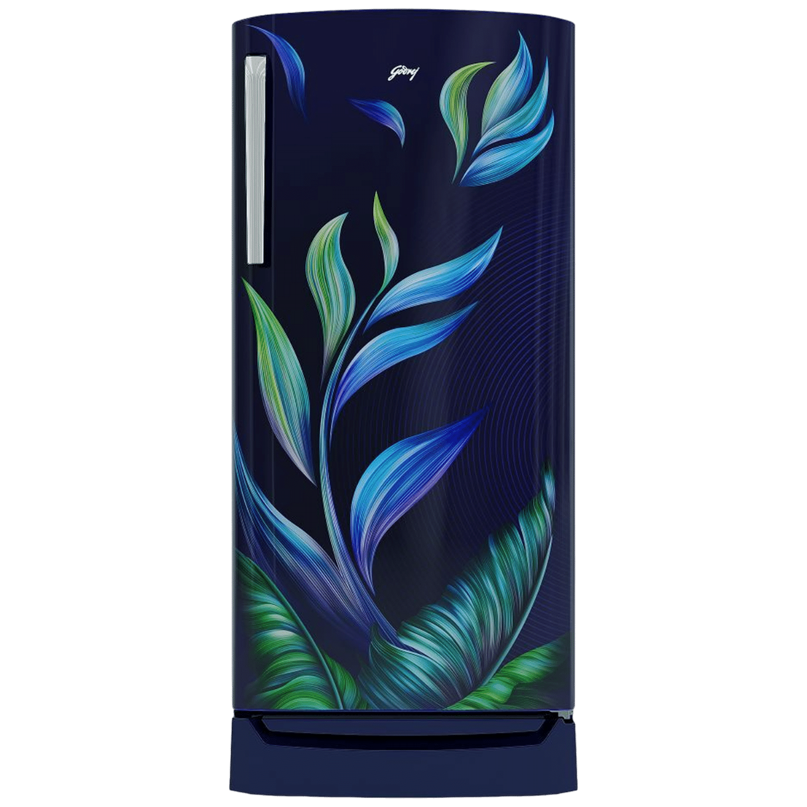 Godrej Edge Marvel 180 Litres 3 Star Direct Cool Single Door Refrigerator with Base Stand Drawer (RDEMARVEL207CTDF, Fusion Blue)