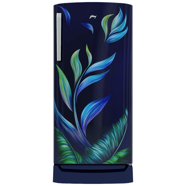 Godrej Edge Marvel 180 Litres 3 Star Direct Cool Single Door Refrigerator with Base Stand Drawer (RDEMARVEL207CTDF, Fusion Blue)_1