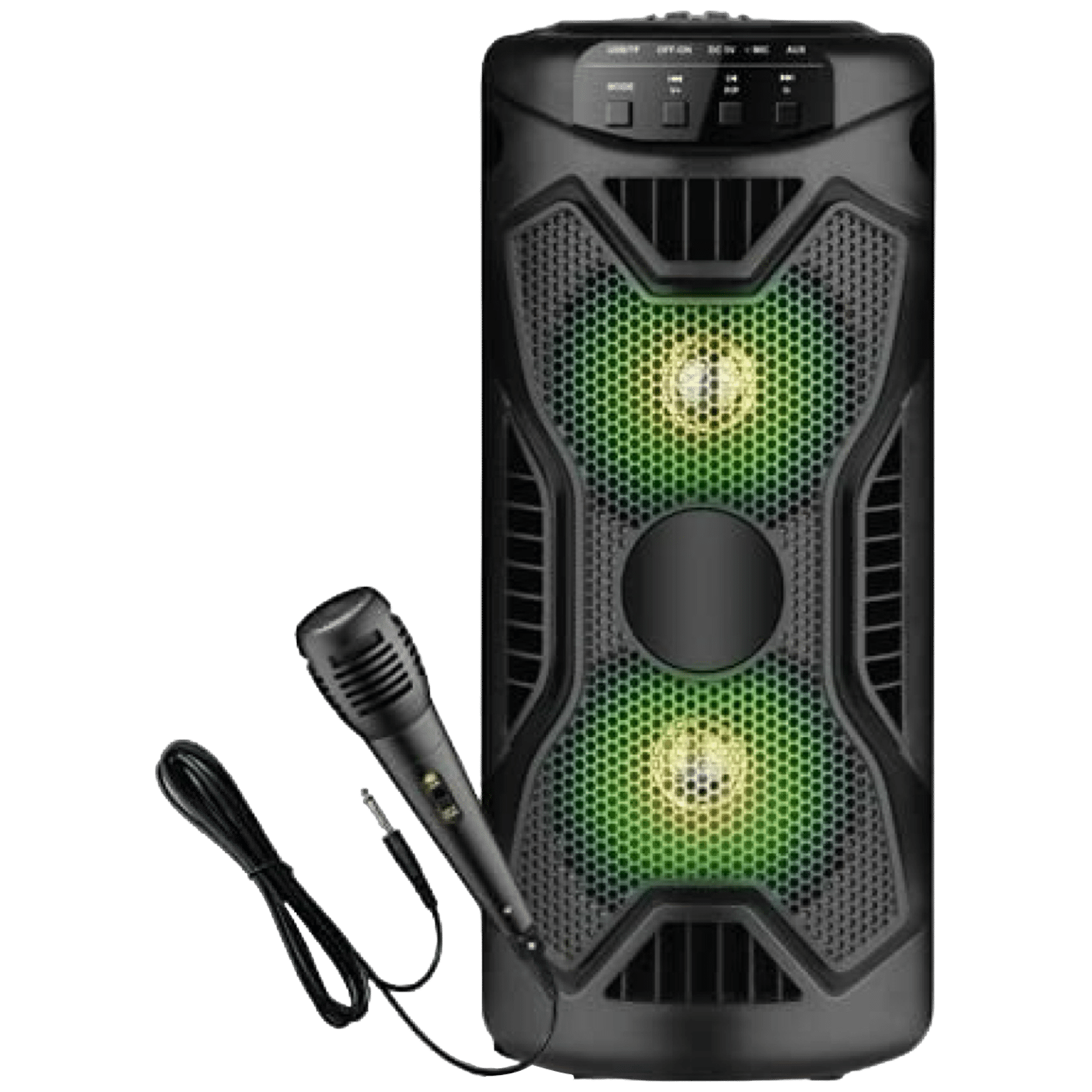 KRISONS Rockstar 25W Multimedia Speaker (Bluetooth Connectivity, 2.0 Channel, Black)