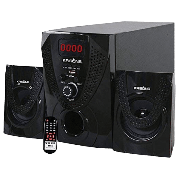 Krisons Nexon 30W Bluetooth Home Theatre with Remote (Extra Bass, 2.1 Channel, Black)_1
