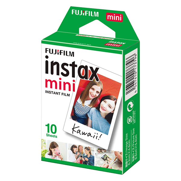 FUJIFILM Instax Mini Film Pack of 10 Film Sheets (Glossy Finish, 16386004, White)_1
