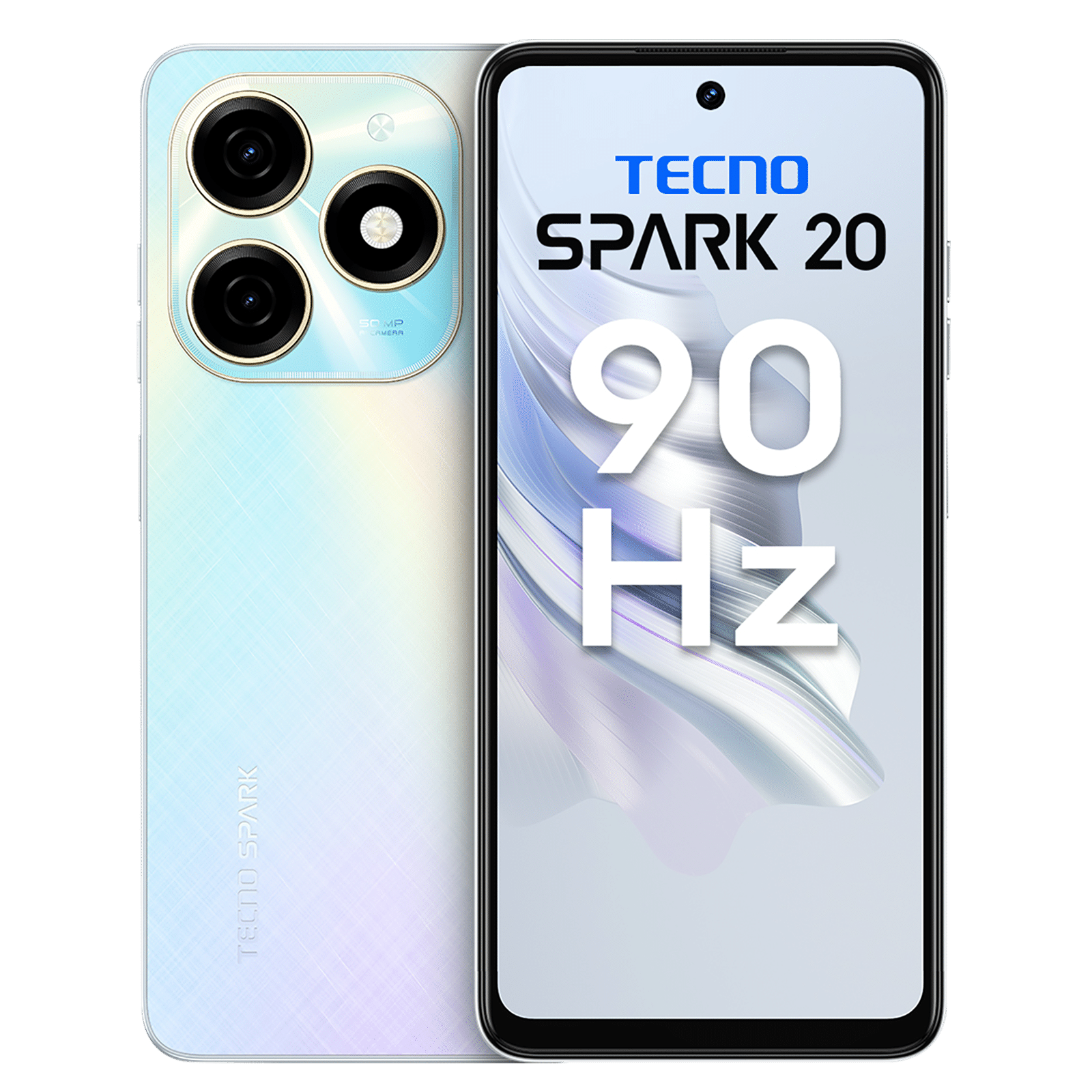 TECNO Spark 20 (8GB RAM, 128GB, Cyber White)