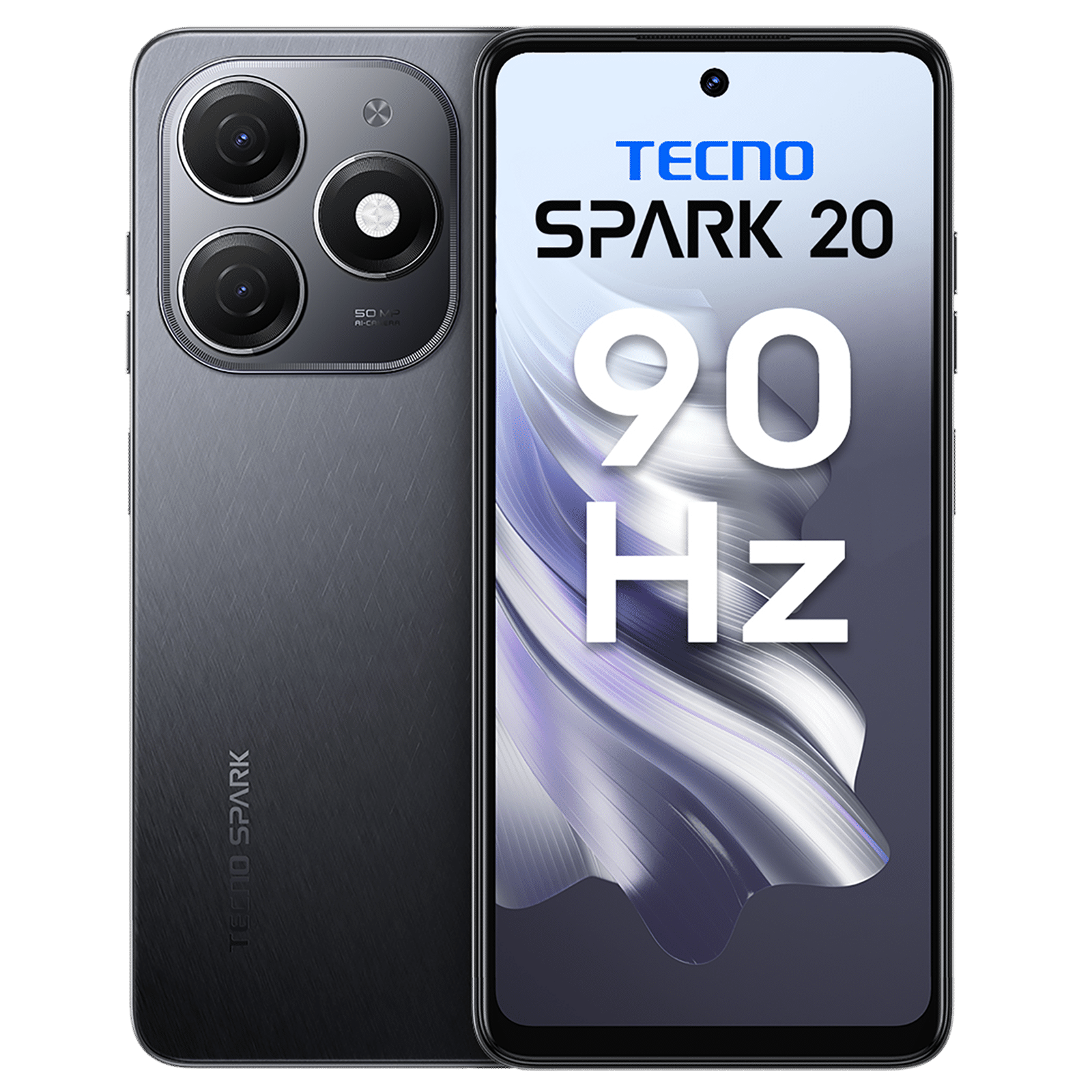 TECNO Spark 20 (8GB RAM, 128GB, Gravity Black)