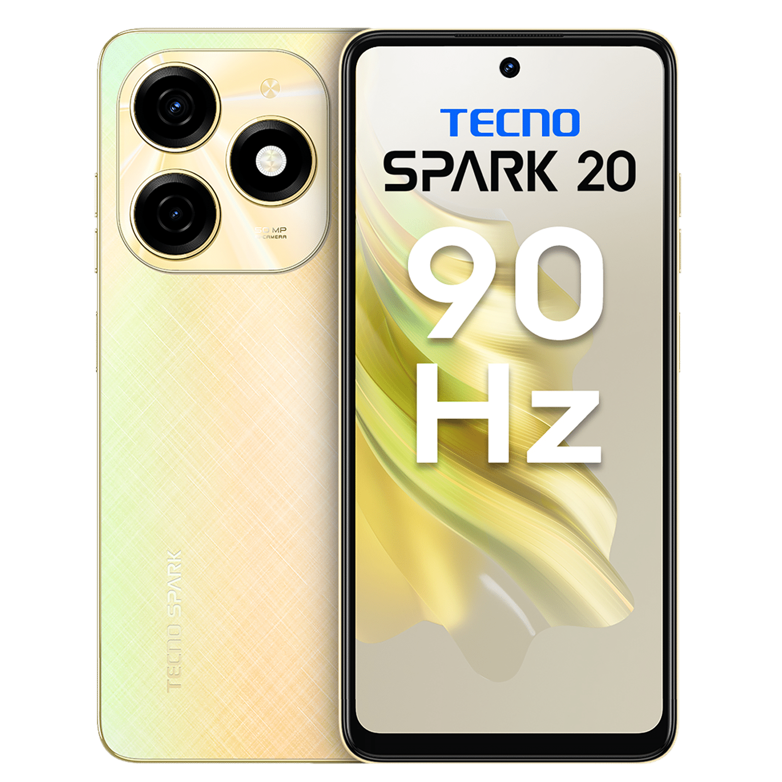 TECNO Spark 20 (8GB RAM, 128GB, Neon Gold)