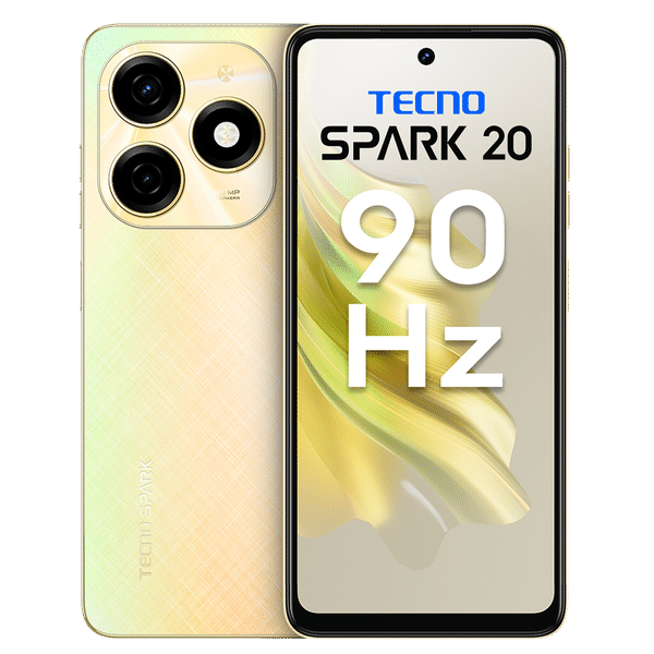 TECNO Spark 20 (8GB RAM, 128GB, Neon Gold)_1