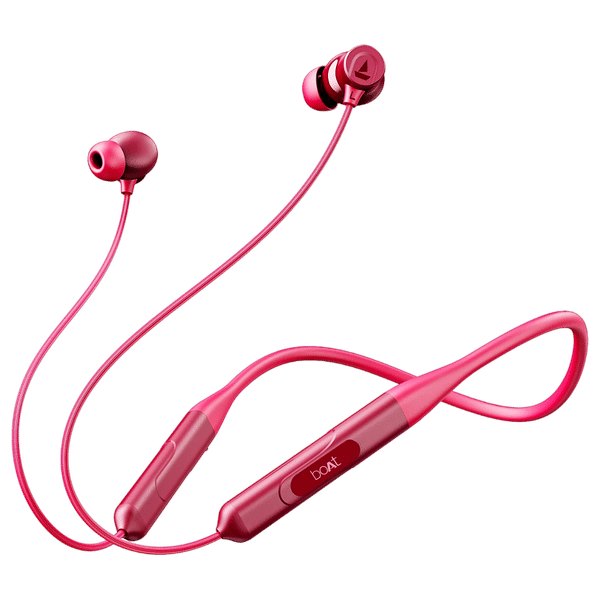 boAt Rockerz 255 Neckband with Active Noise Cancellation (Beast Mode, Magenta Pop)_1