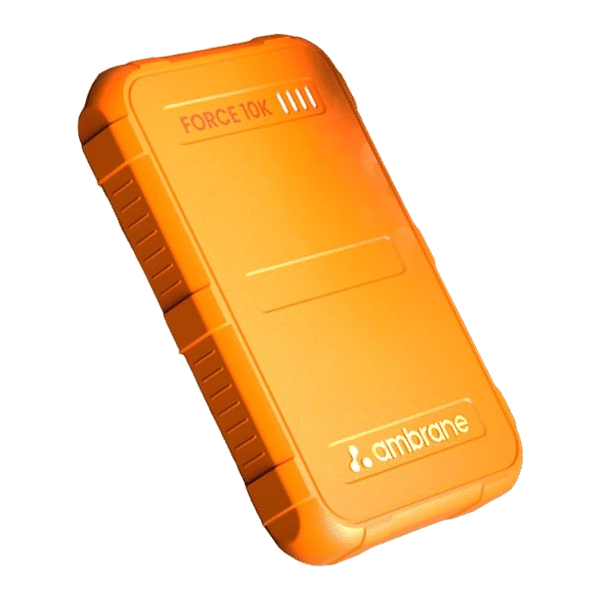 ambrane Force 10000 mAh 22.5W Fast Charging Power Bank (1 Type C and 1 Type A Ports, Smart Power Management, Orange)_1