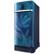 SAMSUNG 189 Litres 5 Star Direct Cool Single Door Refrigerator with Base Stand Drawer (RR21C2F259UHL, Paradise Bloom Blue)_2