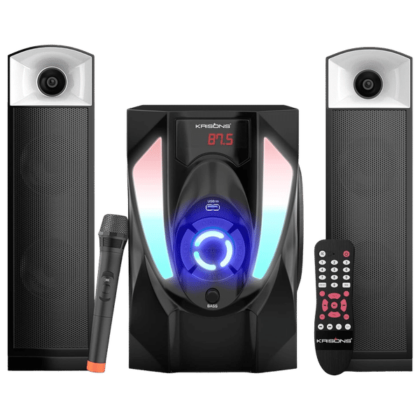 Krisons Superstar Bluetooth Home Theatre with Remote (Surround Sound, 4.1 Channel, Black)_1