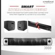 Krisons Superstar Bluetooth Home Theatre with Remote (Surround Sound, 4.1 Channel, Black)_2