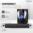 Krisons Superstar Bluetooth Home Theatre with Remote (Surround Sound, 4.1 Channel, Black)_3