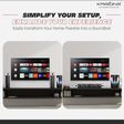 Krisons Superstar Bluetooth Home Theatre with Remote (Surround Sound, 4.1 Channel, Black)_4