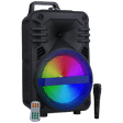 Krisons Buddy 30W Bluetooth Party Speaker with Mic (RGB Light, 1.0 Channel, Black)_1
