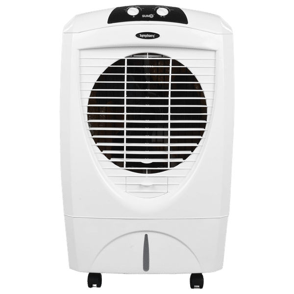 Symphony Sumo 45 Litres Desert Air Cooler with 360 Degree Castor Wheels (Cool Flow Dispenser, White)_1