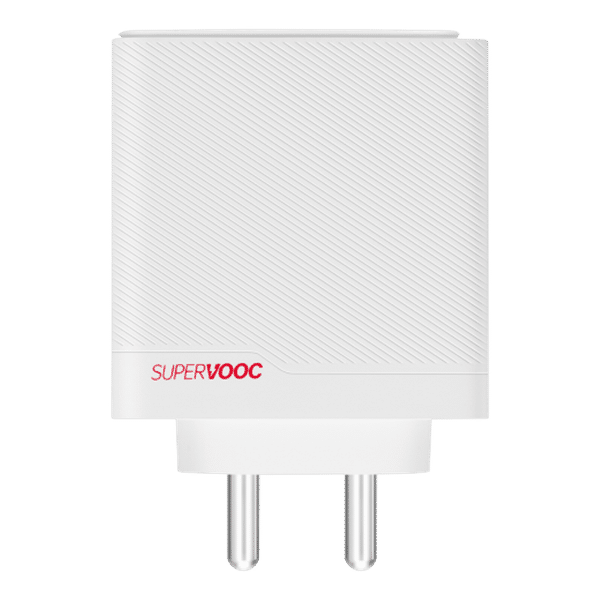 OnePlus VCBAUAIH 100W Type A and Type C 2-Port Fast Charger (1 Type C to Type C, 1 Type A to Type C, SUPERVOOC, White)_1