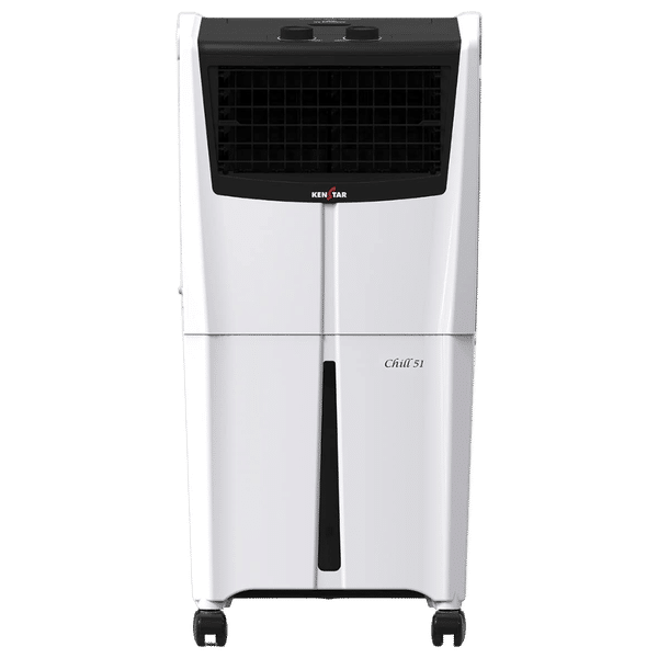KENSTAR CHILL HC 51 Litres Desert Air Cooler (Honeycomb Cooling Pad, KCLCHLBK051BMHECT, Black and White)_1