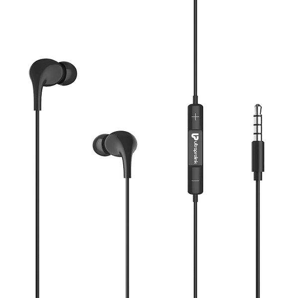 ultraprolink MoBass 1 UM1037BLK Wired Earphone with Mic (In Ear, Black)_1