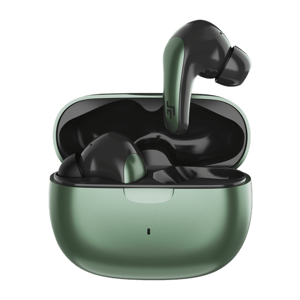 CROSSBEATS Epic Lite TWS Earbuds with Active Noise Cancellation (IPX4 Water Resistant, 12 Hours Playback, Urban Green)_1