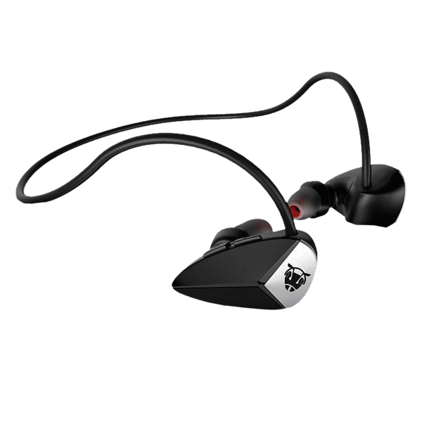ANT AUDIO H27 Neckband with Noise Reduction (Sweat & Water Resistant, X-Bass Technology, Black)_1
