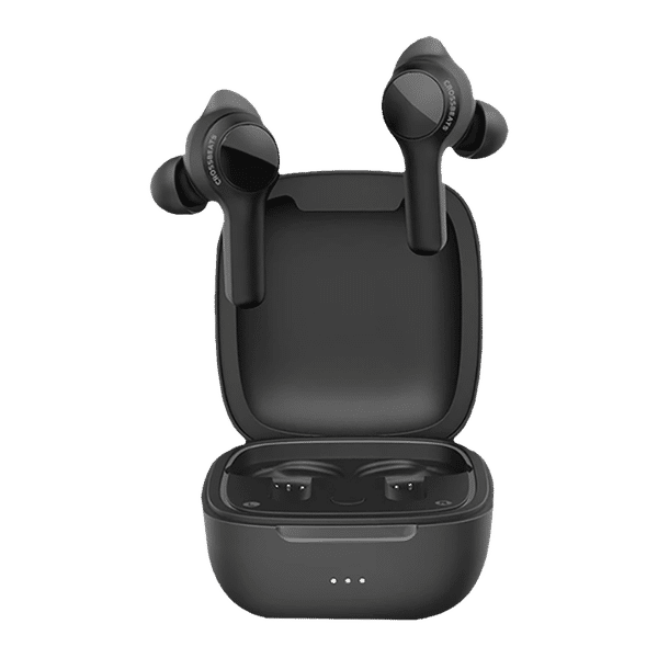 CROSSBEATS Torq CB-TORQ TWS Earbuds with Environmental Noise Cancellation (IPX6 Water Resistant, 72 Hours Playback, Black)_1