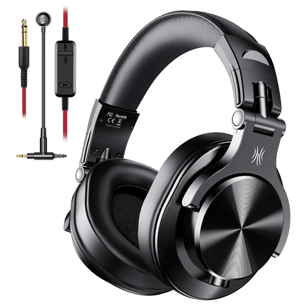 OneOdio A71 A71WDB Wired Gaming Headset with Noise Isolation (High Quality Sound, On Ear, Black)_1