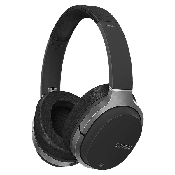 EDIFIER W830BT Bluetooth Headset with Mic (Deep Bass Technology, Over Ear, Black)_1