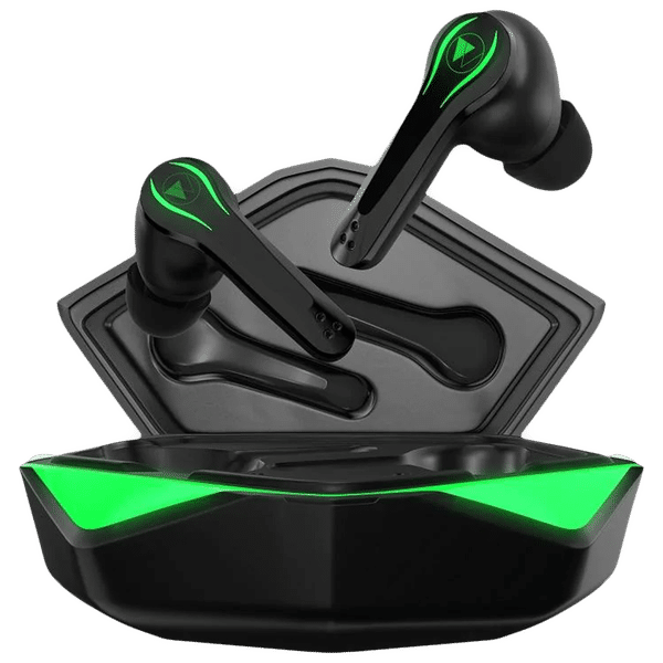 WINGS Phantom TWS Earbuds with Passive Noise Cancellation (IPX5 Sweat & Water Resistant, 30 Hours Playback, Black)_1