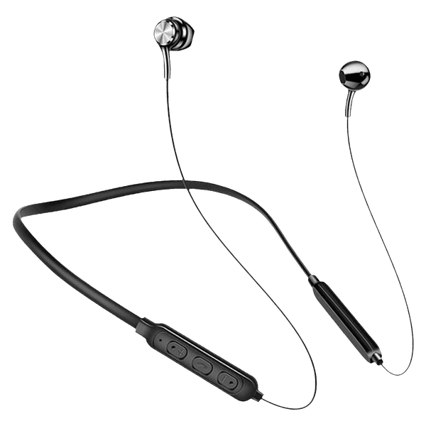 SooPii M8 Neckband with Noise Isolation (IPX5 Waterproof, Bass Boost Technology, Black)_1