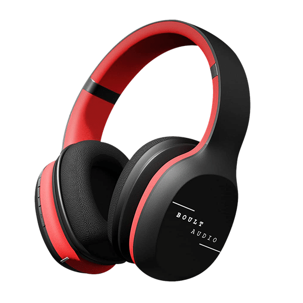 BOULT AUDIO ProBass Thunder Bluetooth Headphone with Mic (IPX5 Water Resistant, On Ear, Black)_1