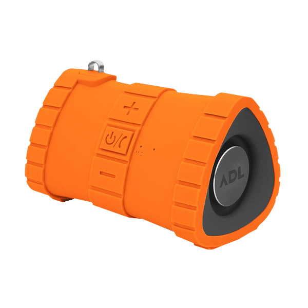 ADL Submarine A1 6W Portable Bluetooth Speaker (IP67 Water Proof, 15 Hours Playback Time, Mono Channel, Orange)_1