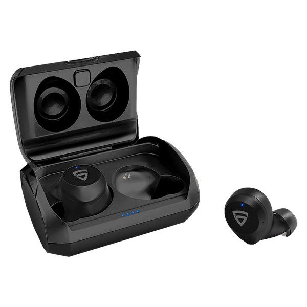 RAEGR AirShots 550 RG10110 TWS Earbuds with Passive Noise Cancellation (IPX4 Water Resistant, Bass Boost Technology, Black)_1
