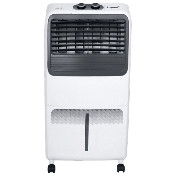 Livpure Chill 35 Litres Personal Air Cooler with Ice Chamber (Motor with TOP, White)_1