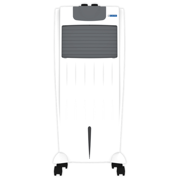 Blue Star ASTRA 35 Litres Personal Air Cooler (Honeycomb Cooling Pad, PA35MMA, White and Dark Grey)_1
