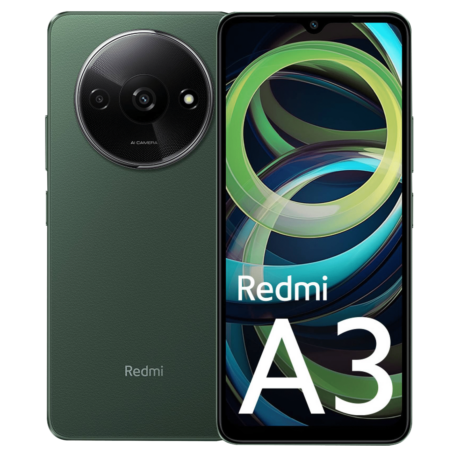 Redmi A3 (4GB RAM, 128GB, Olive Green)