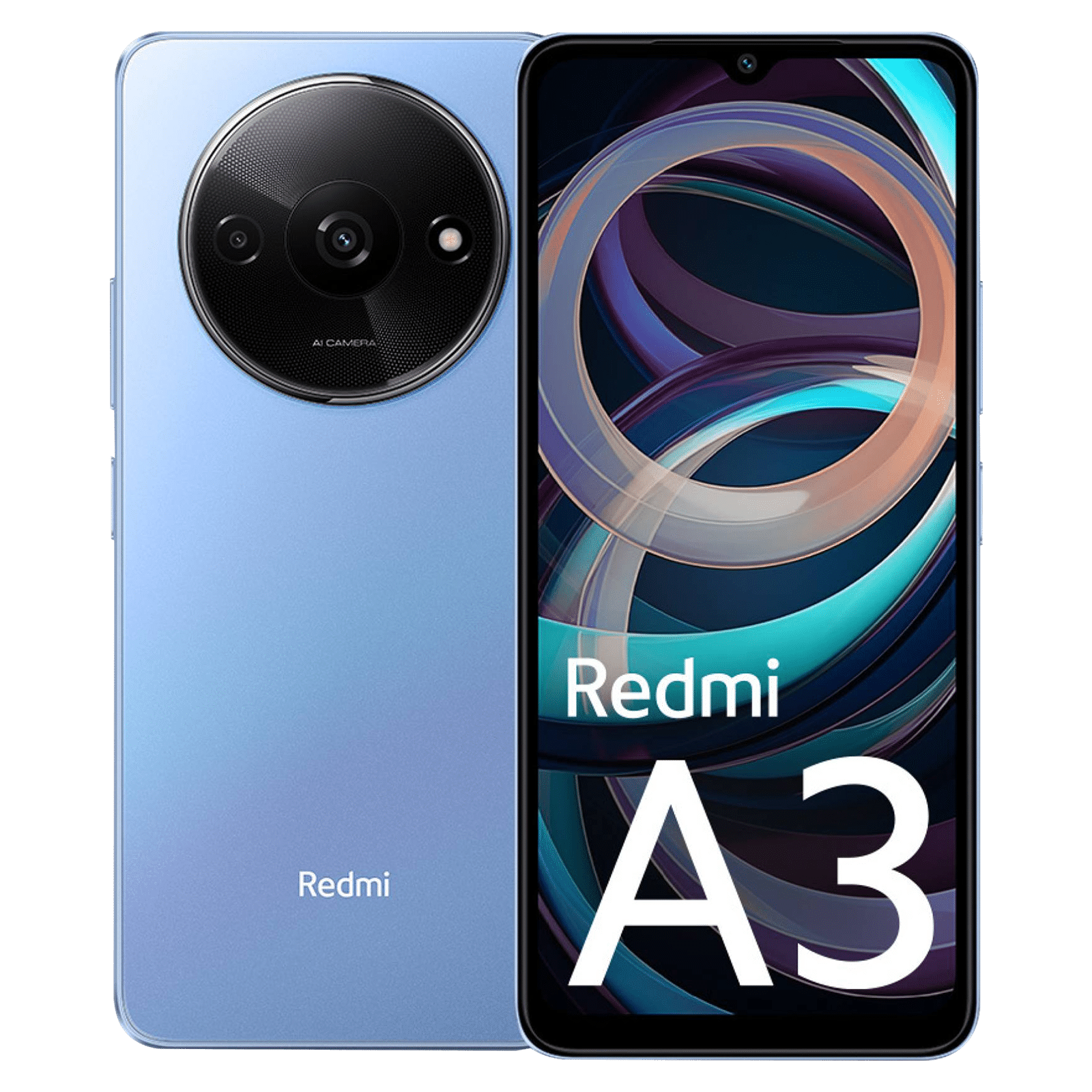 Redmi A3 (4GB RAM, 128GB, Lake Blue)