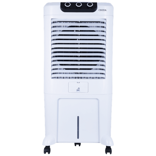 ONIDA 52 Litres Desert Air Cooler (Honeycomb Cooling Pad, DC52TWB, White)_1