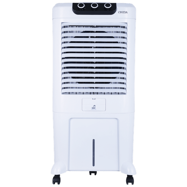 ONIDA Tempest 80 Litres Desert Air Cooler with Ice Chamber (Water Level Indicator, White)_1