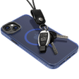 Muvtech Oslo Snap TPU, TPE and Polycarbonate Back Cover for iPhone 15 (Camera Protection, Blue)_2